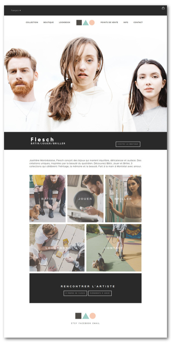 Flesch Amazone Design